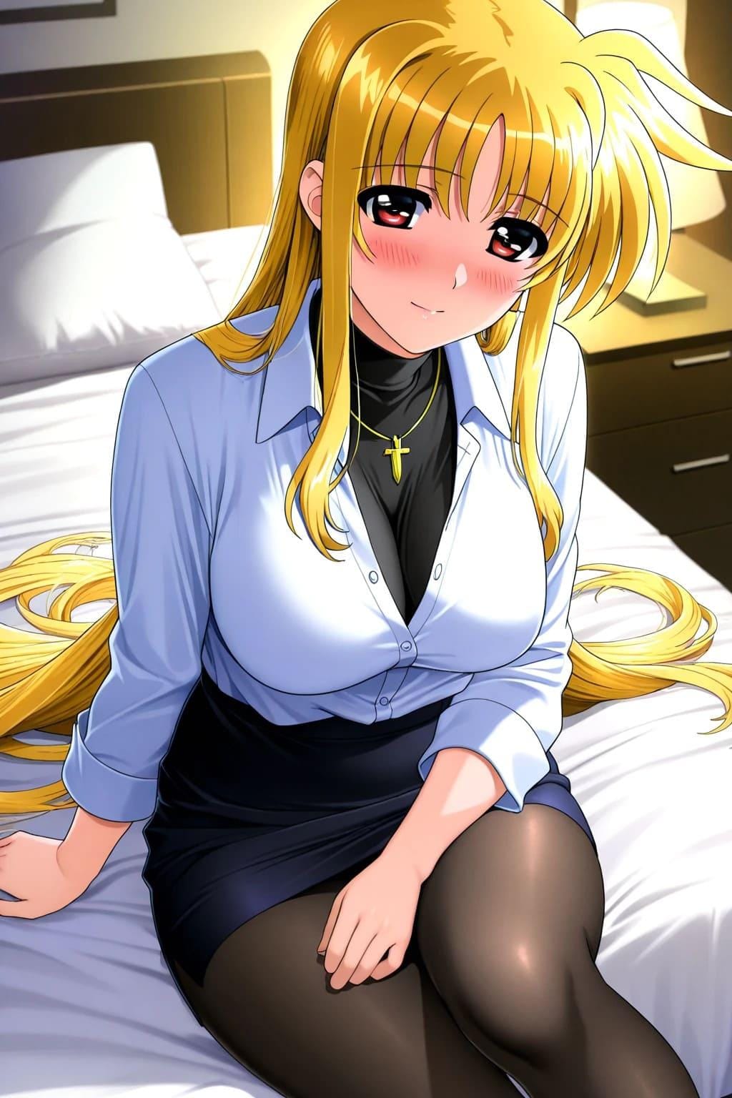 フェイト➡　今日は楽しかったね