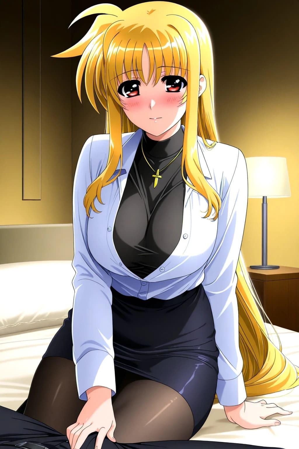 フェイト➡　今日は楽しかったね