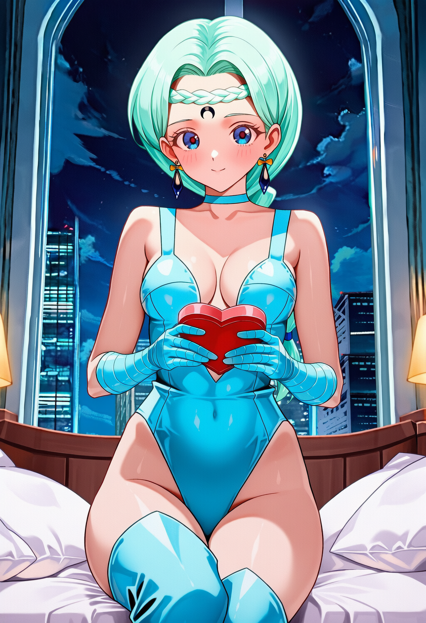 バレンタインチョコレートを持つベルチェ2