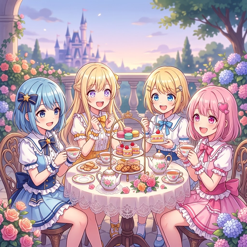 ティーパーティー/Gemini | の人気AIイラスト・グラビア