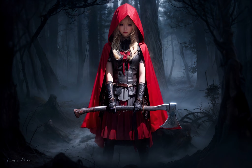 Dark Little Red Riding Hood