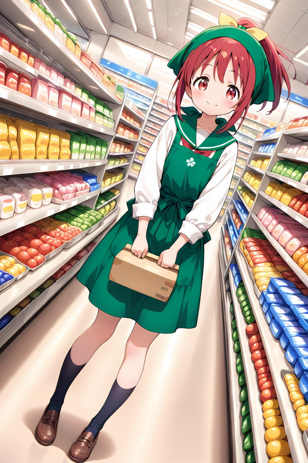 スーパーちちぷいのバイトの娘