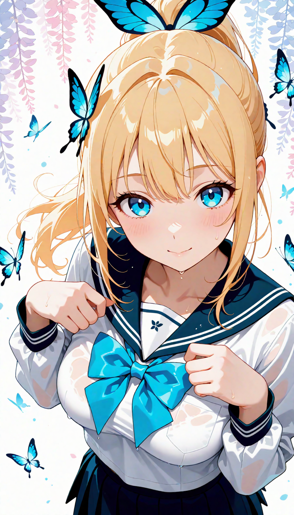 蝶々のアクセサリー