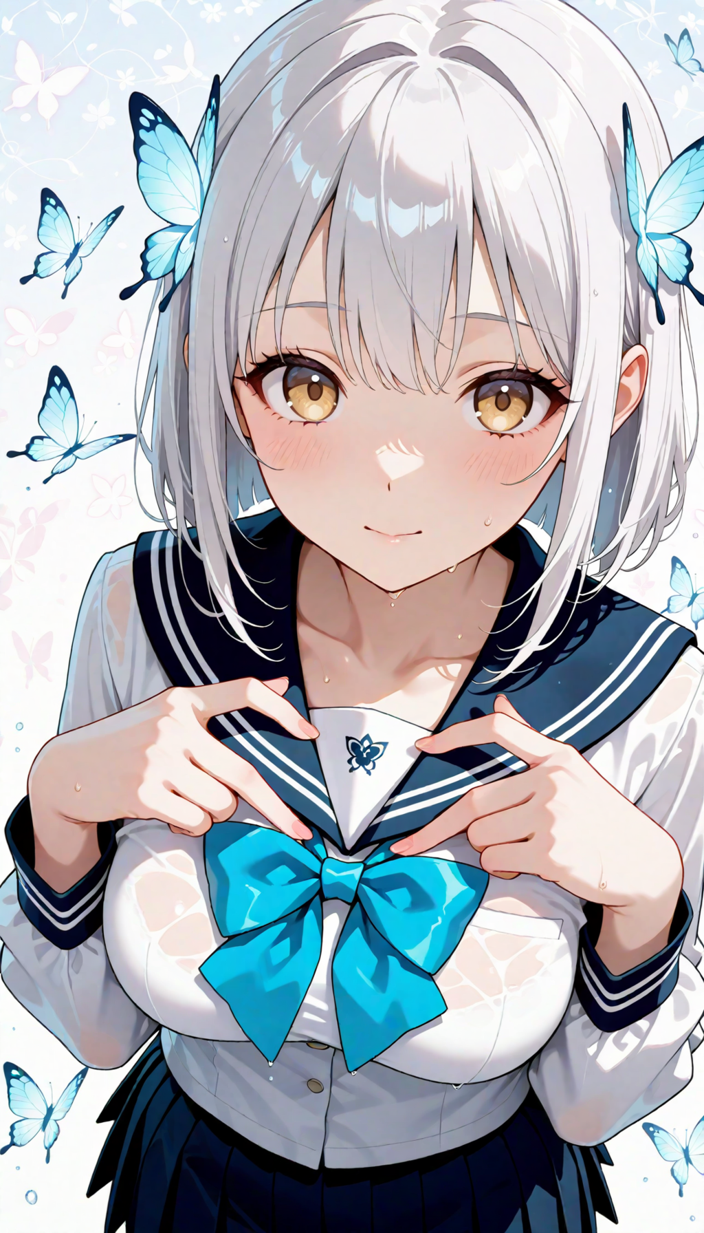 蝶々のアクセサリー