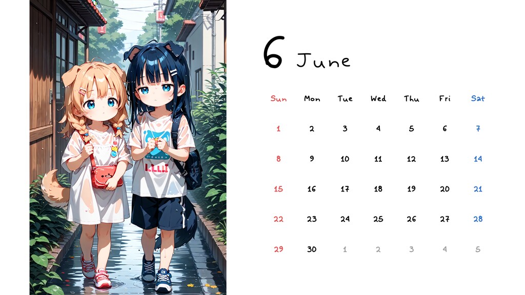 うちのわんこカレンダー（高画質版）