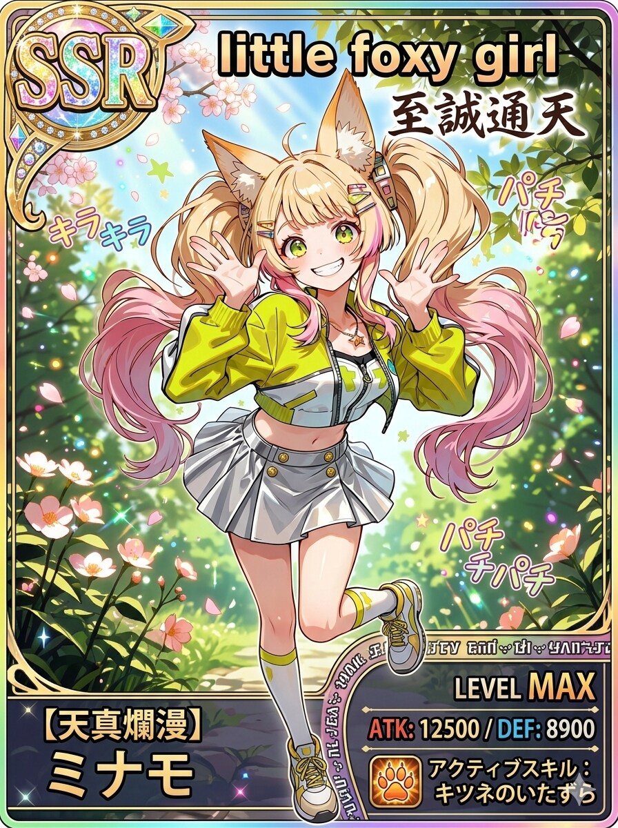 little foxy girl＜ミナモ＞誕生 | の人気AIイラスト・グラビア