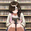 書店員の見せパン 2枚目