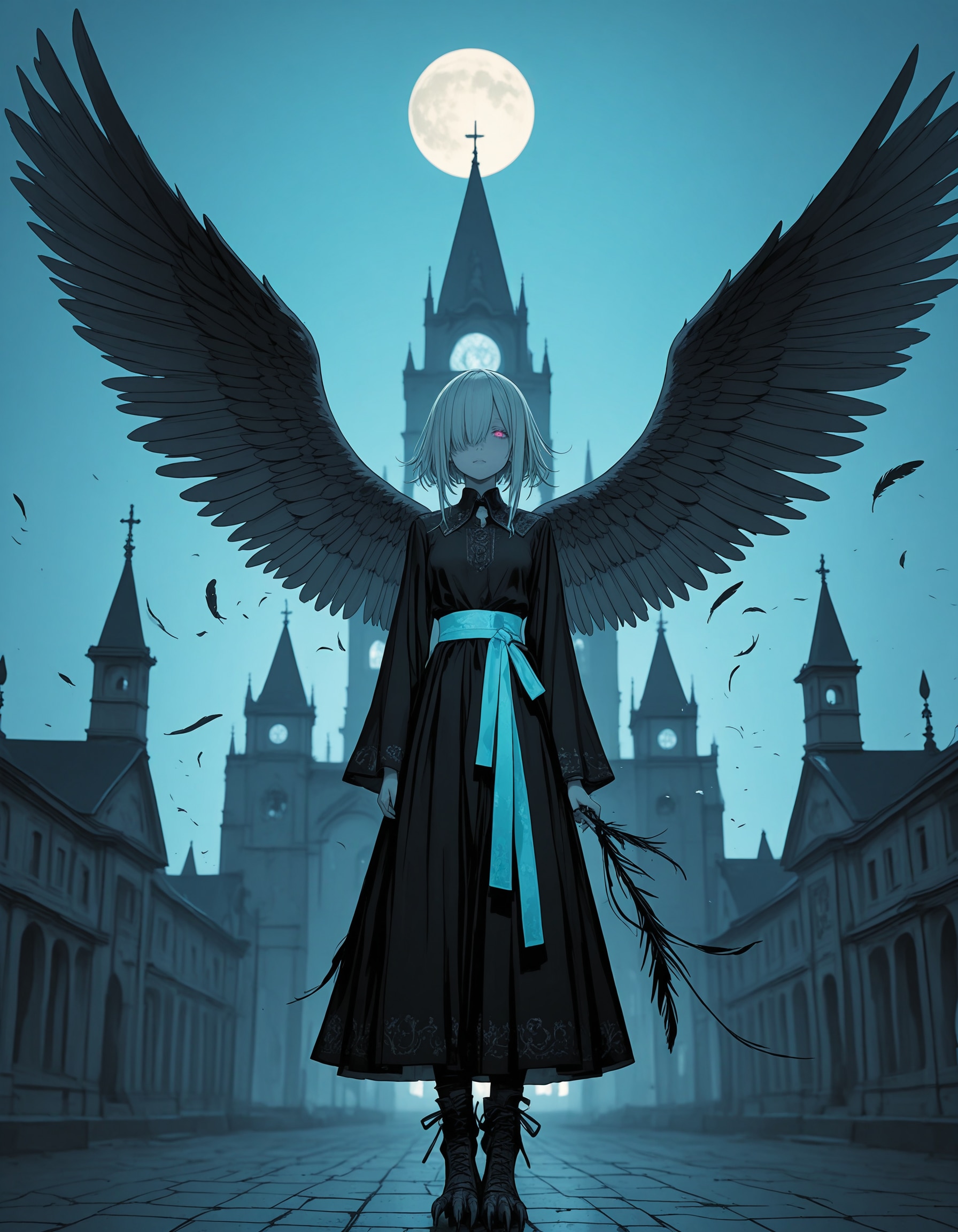 烏 | の人気AIイラスト・グラビア