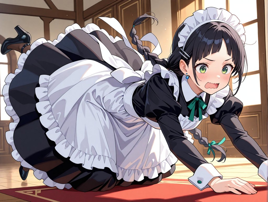 よく転ぶメイドさん