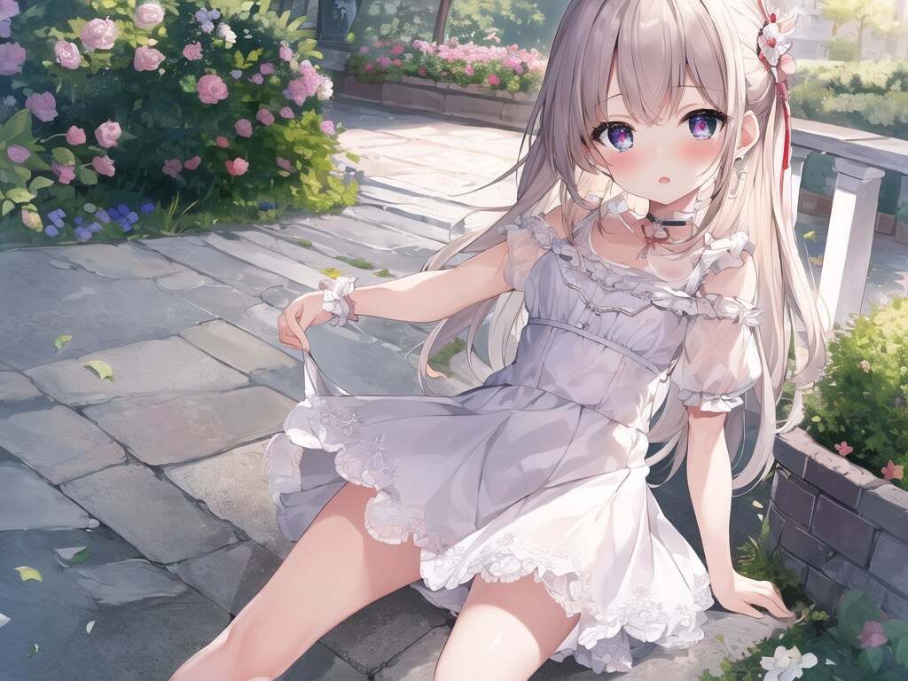 ひらひらのスカートなのですよ～