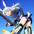 みみチャン ウイッチになります♪　　　　　　　　　　第５１０統合戦闘航空隊⭐ストライカー ウイッチ⭐　🐰 みみ 🐰 4枚目