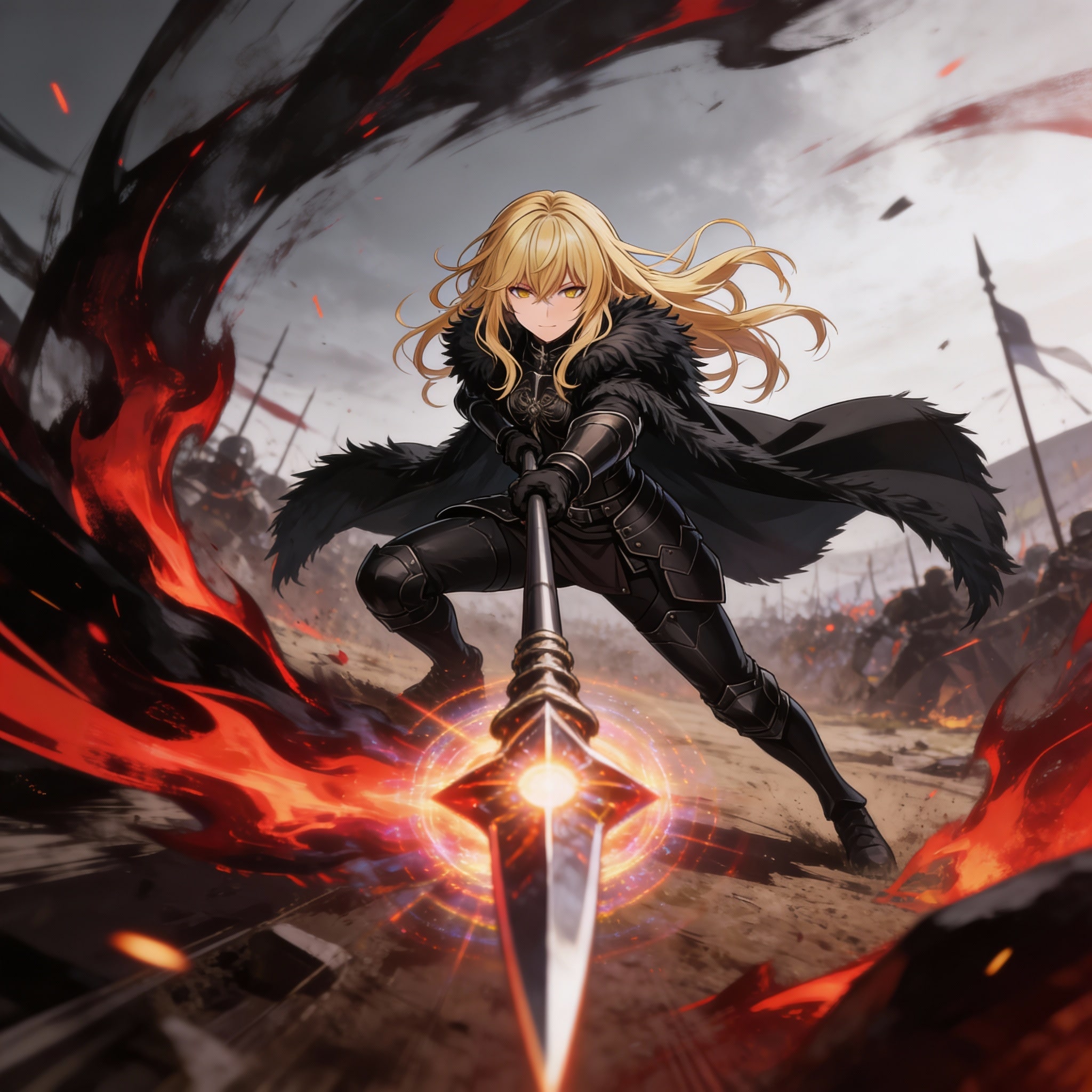 ブロンドの女騎士さん901 | の人気AIイラスト・グラビア