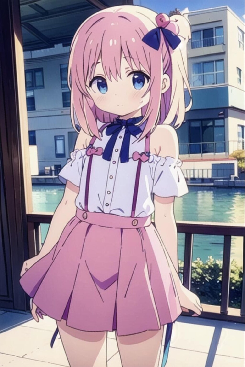 ピンクの髪の毛2☆