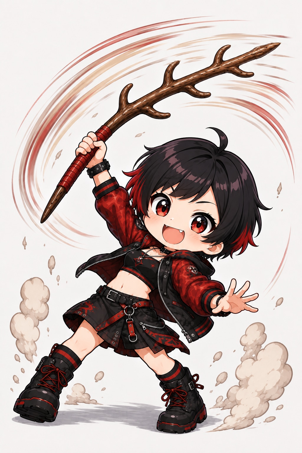 【うちの娘グッズ】伝説の枝・七枝棒！！