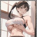 巨乳体操服ブルマ　big breasts gym clothes bloomers 8枚目