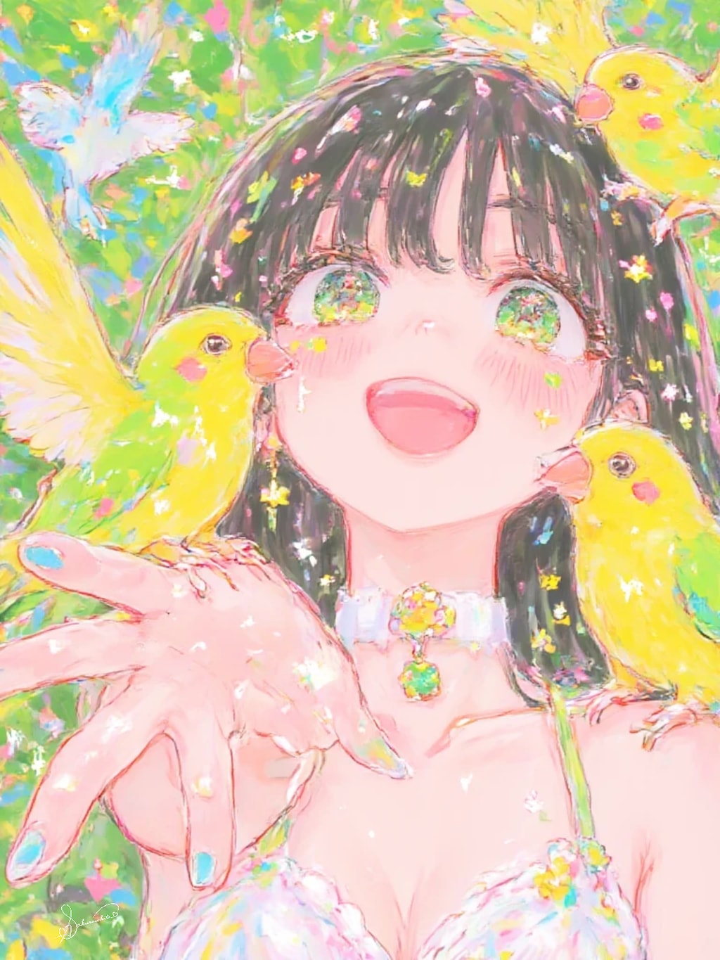 オウムとインコの日