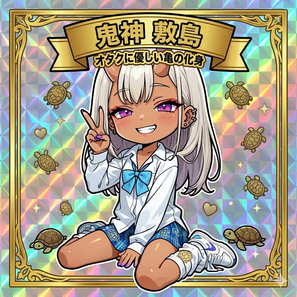 鬼三姉妹シール