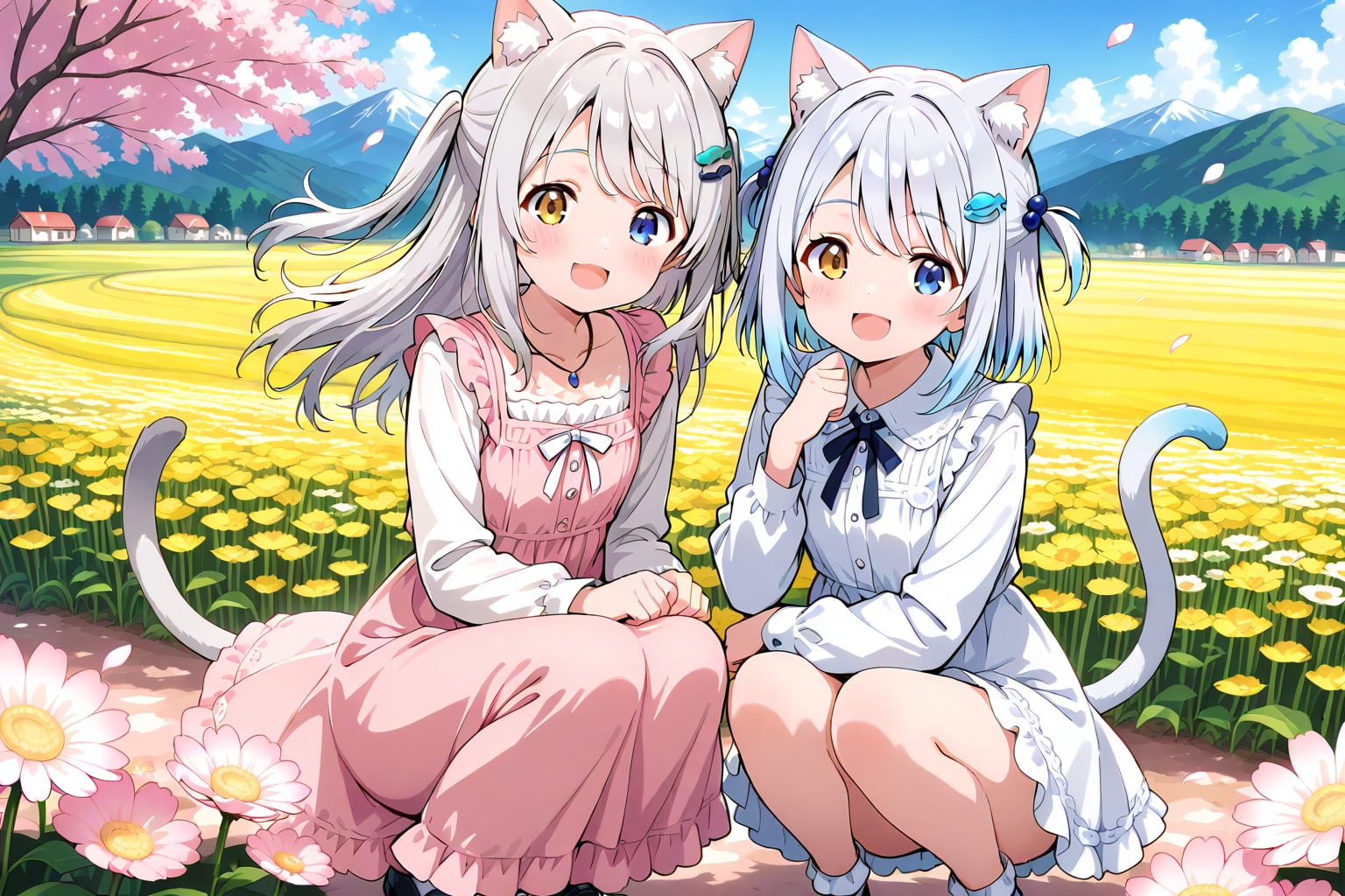 ネコ娘のヒメちゃん🐈✨１５ | の人気AIイラスト・グラビア