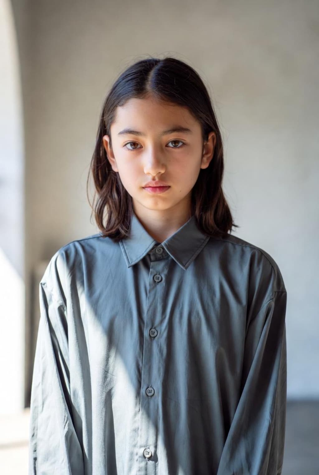 冬の美少女モデル（全体公開）