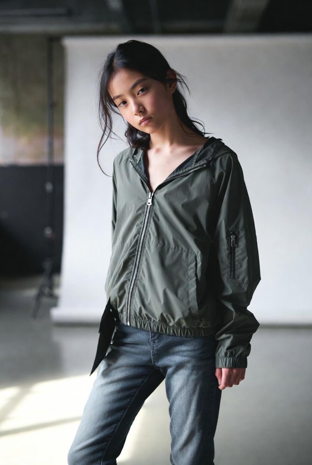 冬の美少女モデル（全体公開）