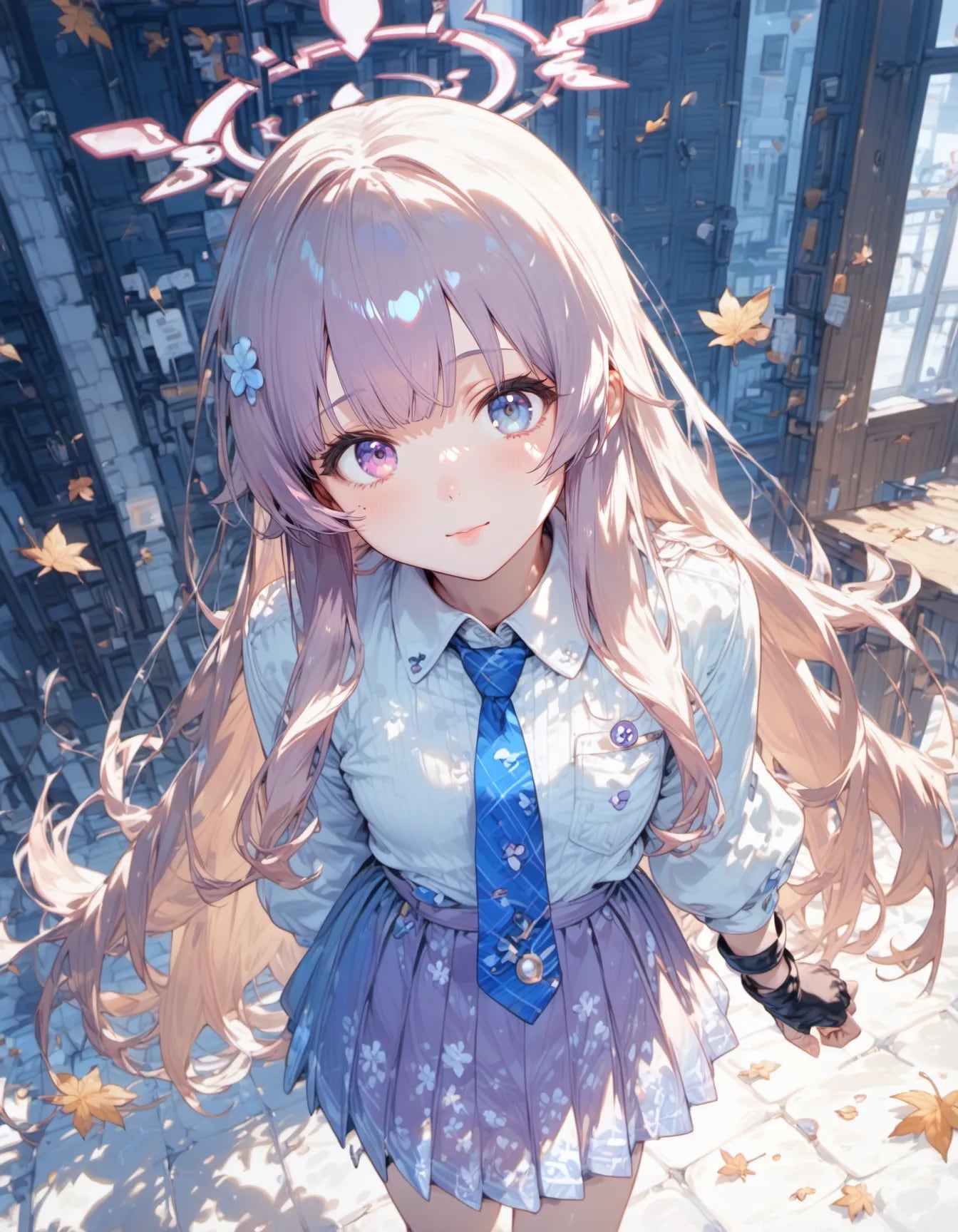 Autumn Writes in Blue