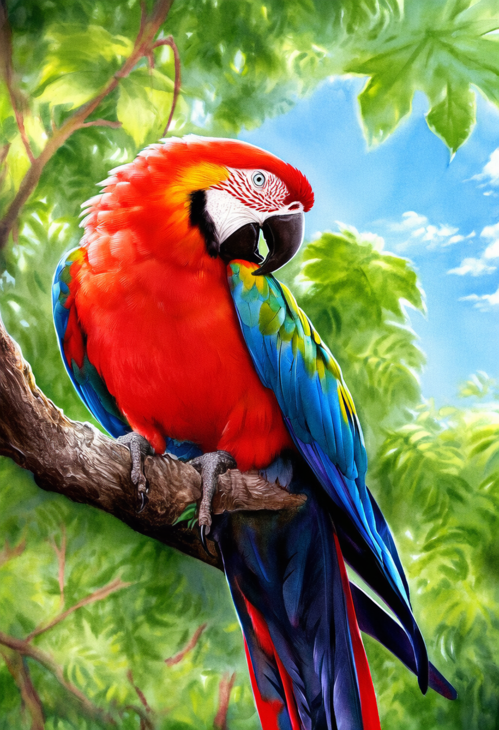 野生のオウムやインコたち