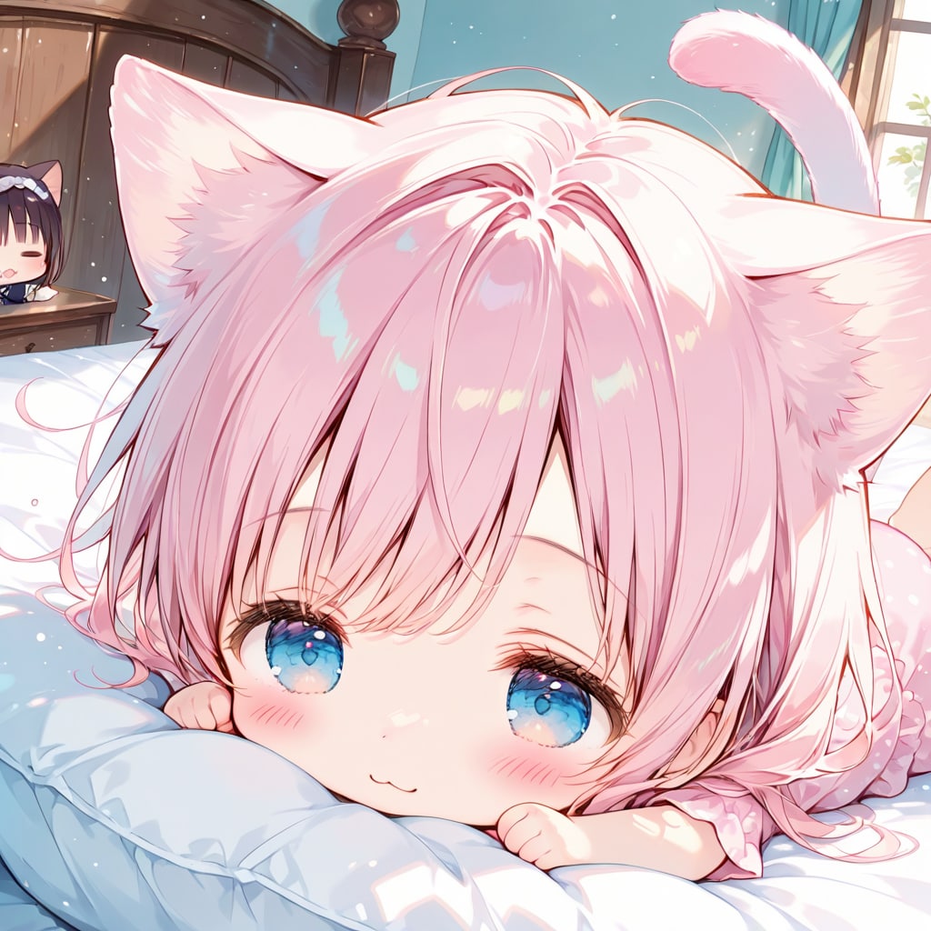 おはようにゃん | の人気AIイラスト・グラビア