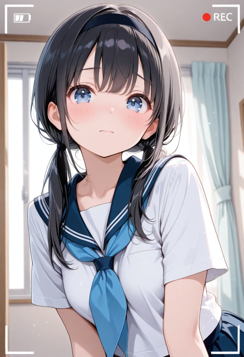黒髪の美少女(445)