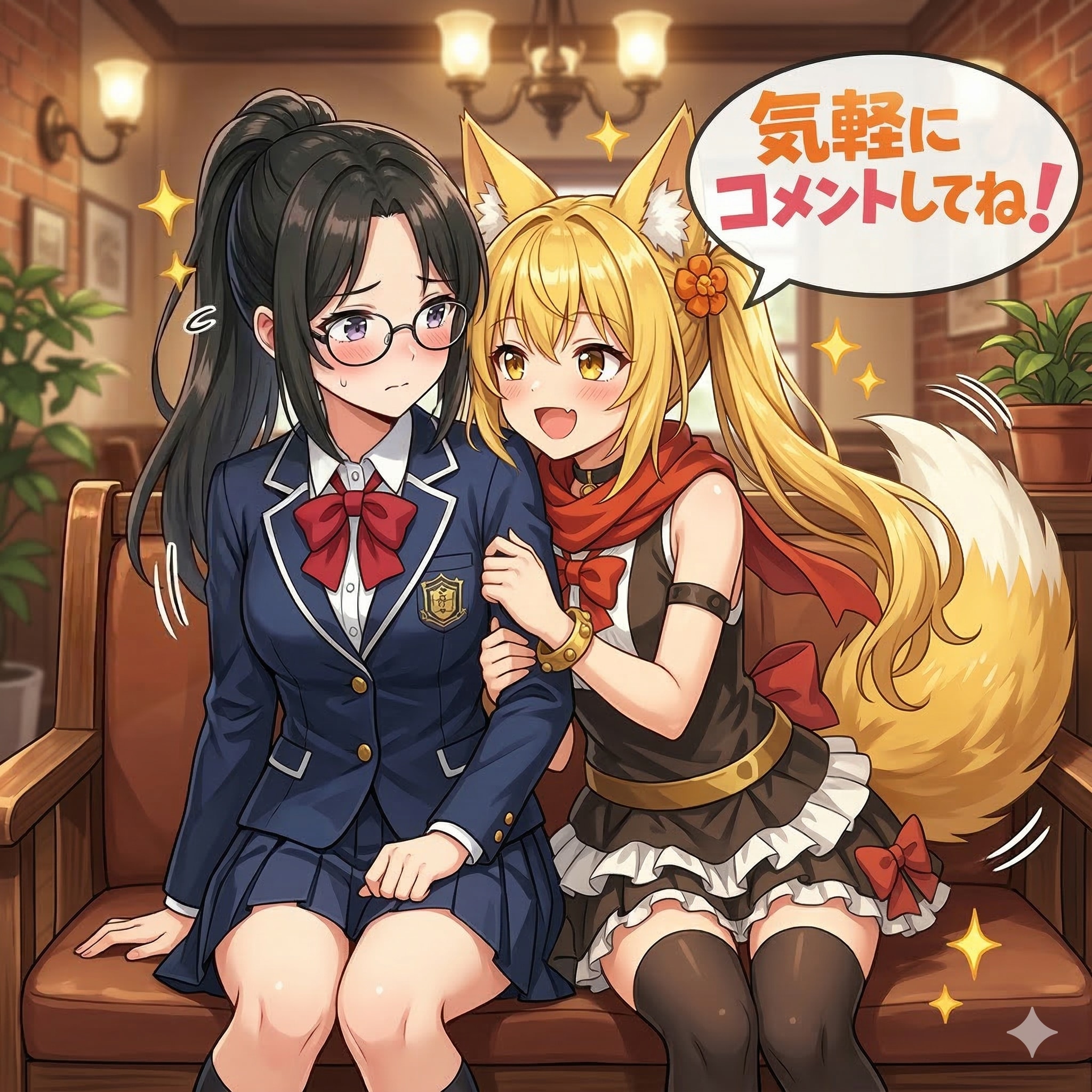 dodo_さんの楓ちゃんに懐く