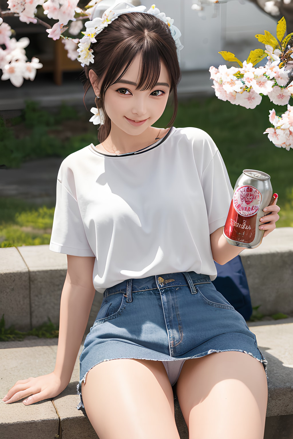 桜に全く目が行かないお花見
