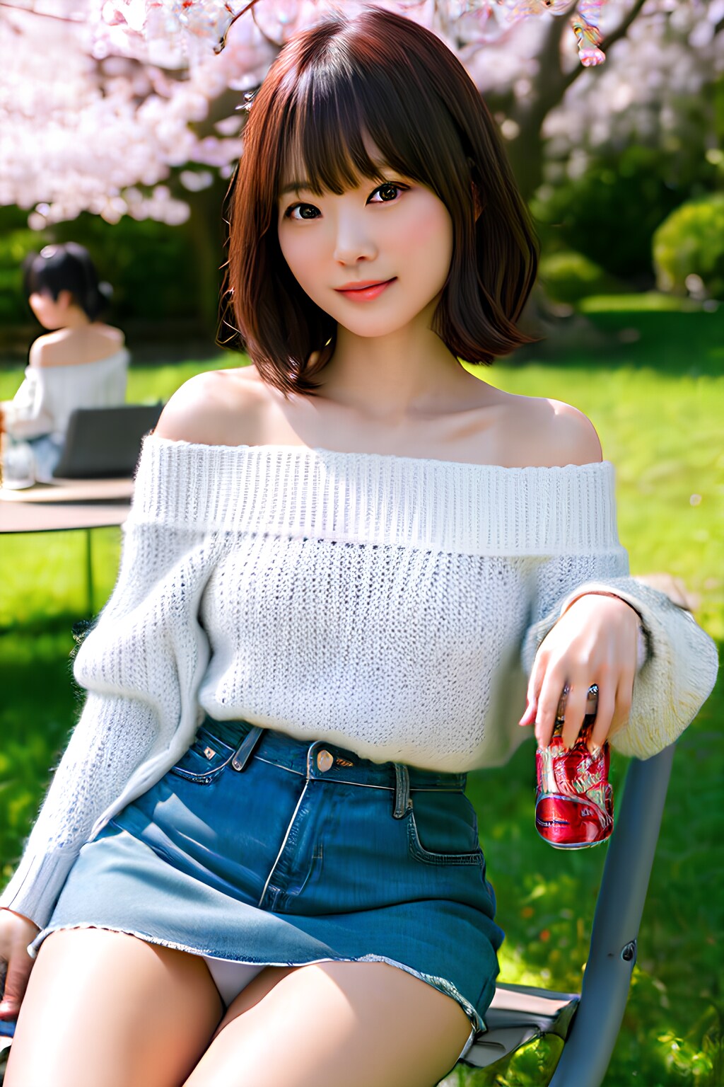 桜に全く目が行かないお花見