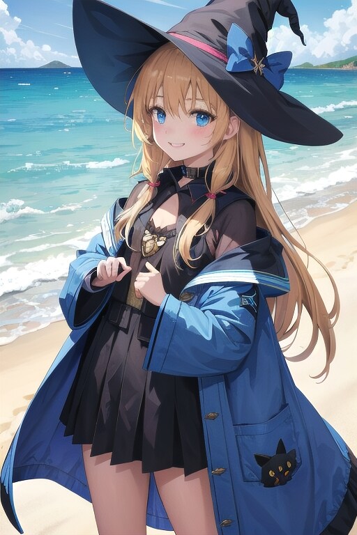 砂浜の魔女