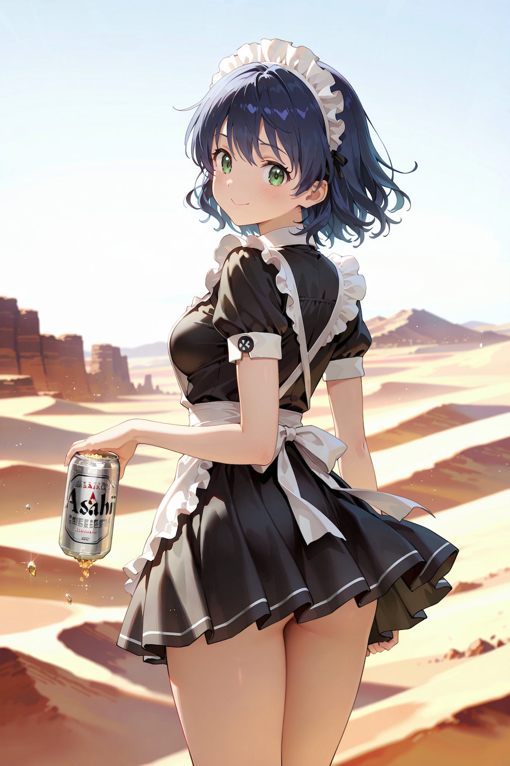 砂漠で辿り着いた先のメイドさん YB30