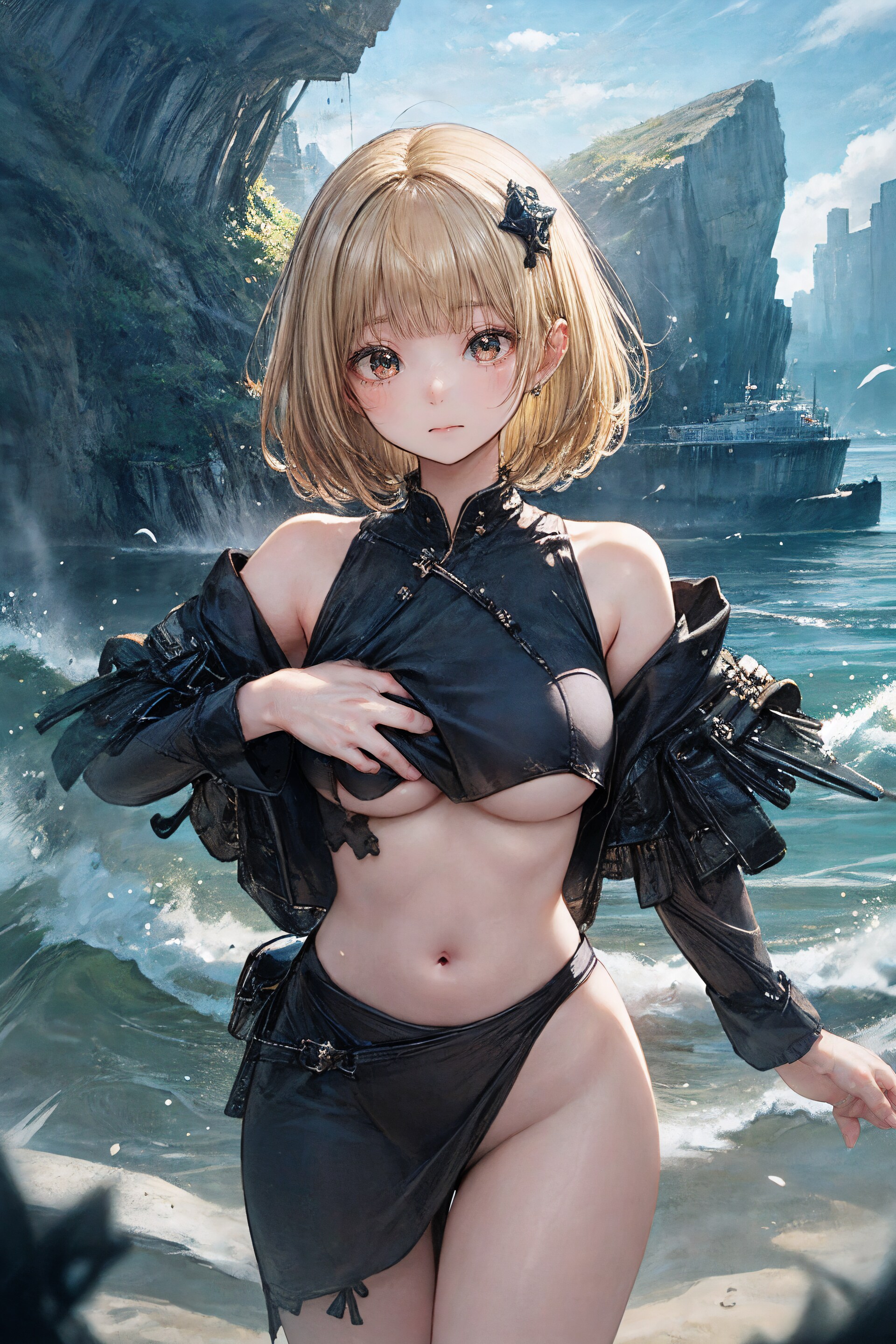 midriff