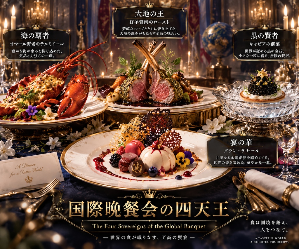 座晩餐会の四天王
