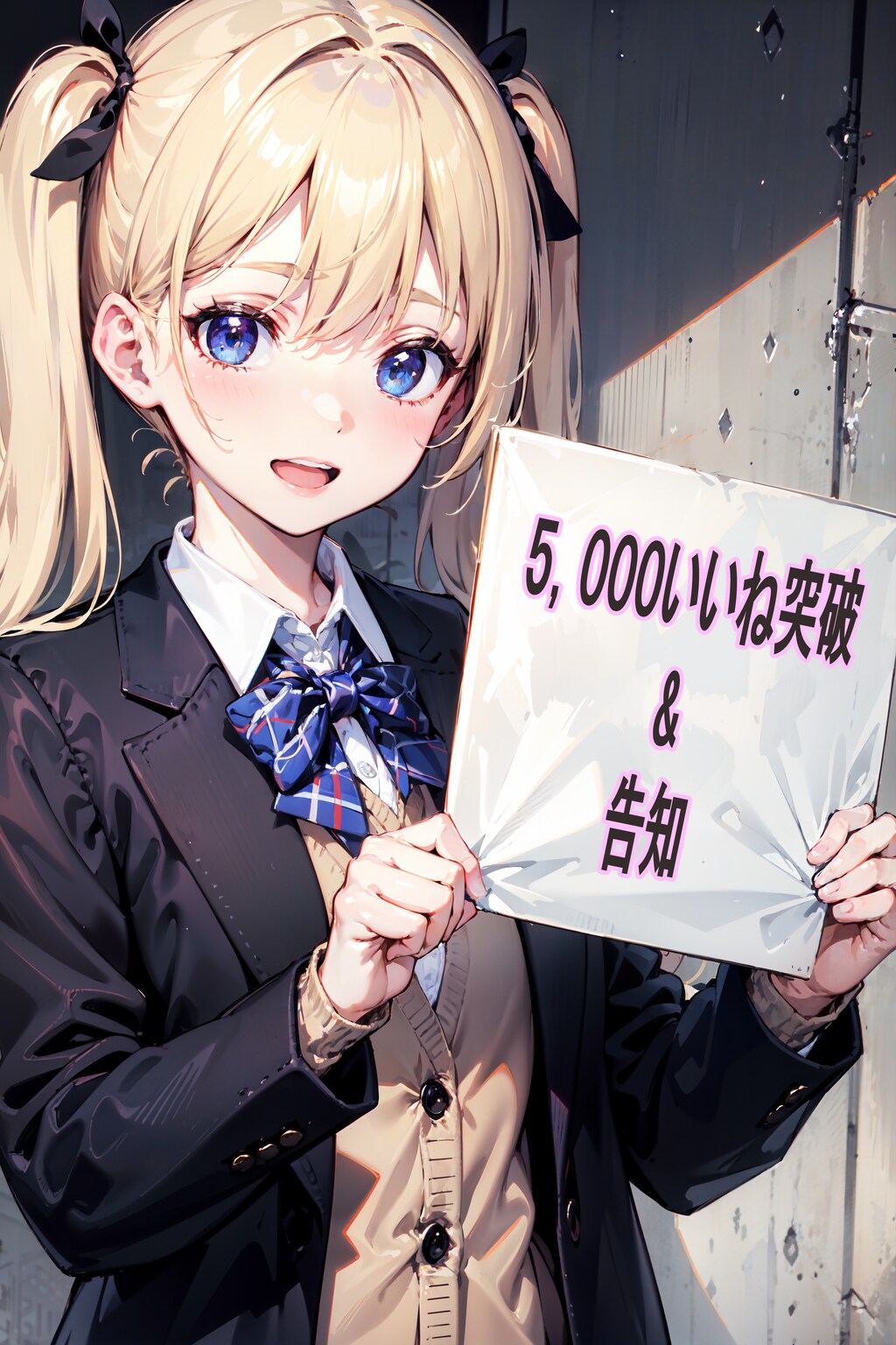 5,000いいね突破 & 告知【もちろん非公式】
