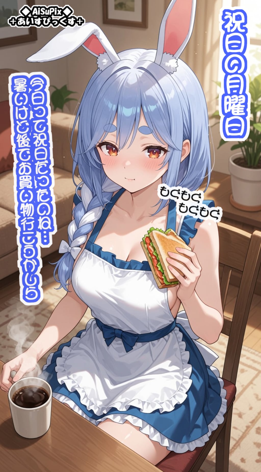 💙AiSuPix／月曜祝日のぺこらマミー💙