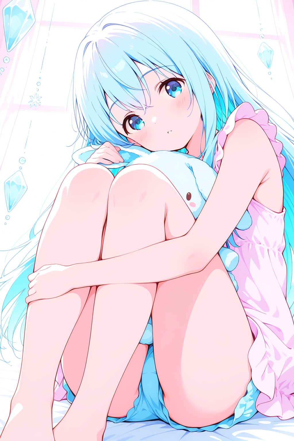 パジャマ | の人気AIイラスト・グラビア