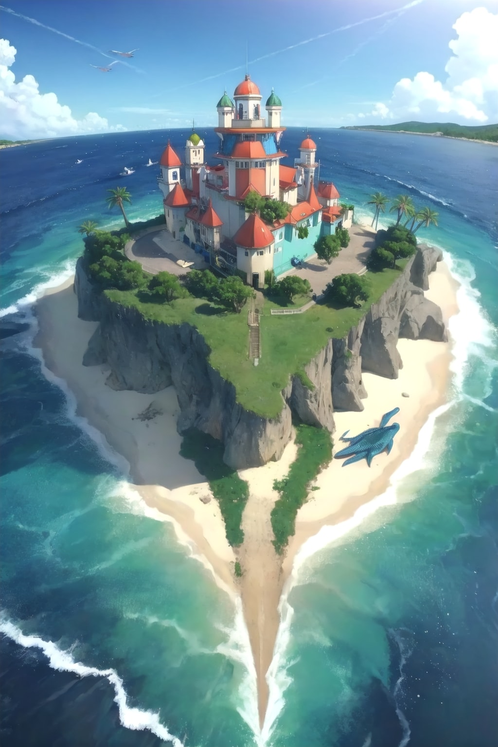 トカゲ王の島 | の人気AIイラスト・グラビア