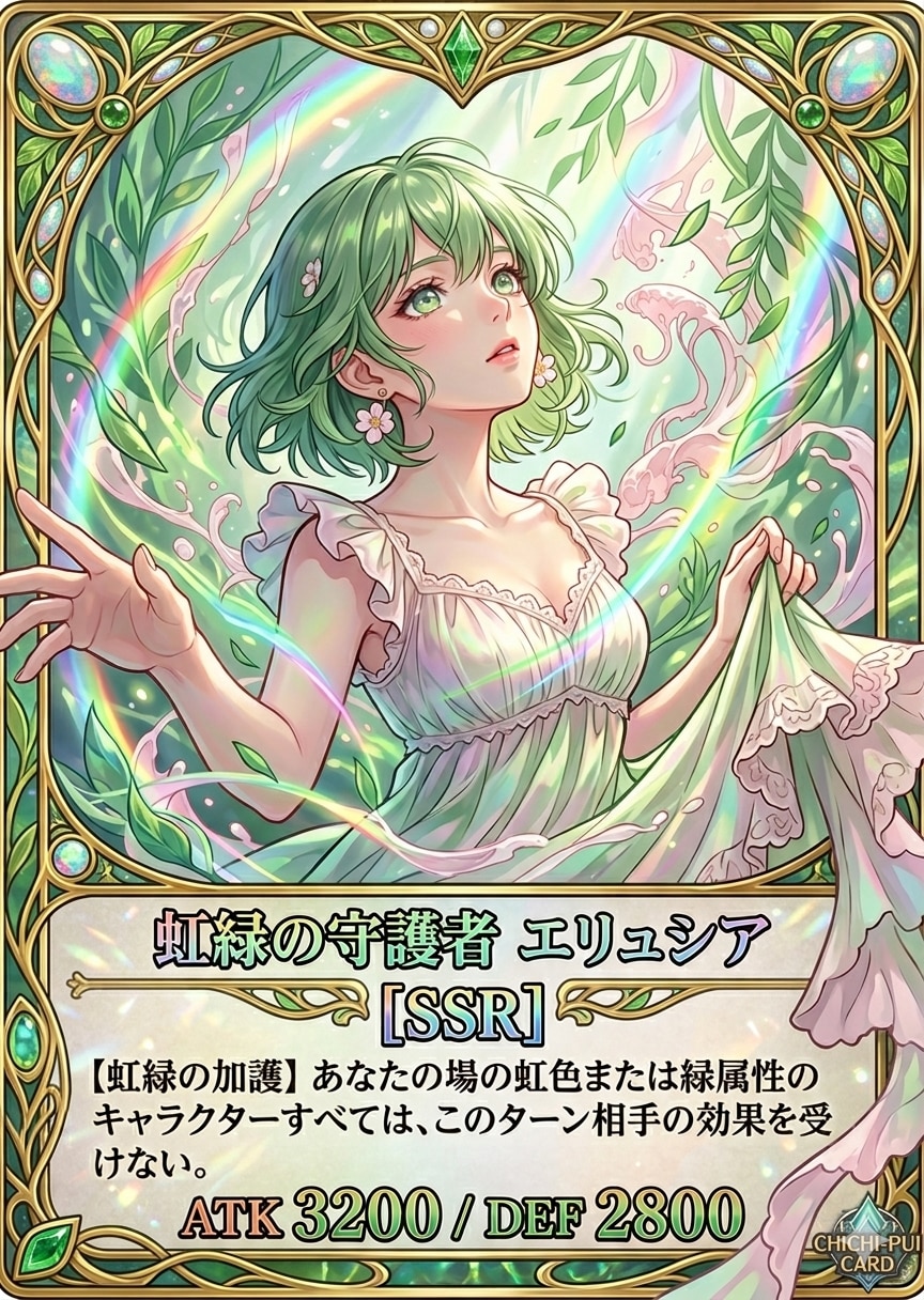 虹緑の守護者エリュシア | の人気AIイラスト・グラビア