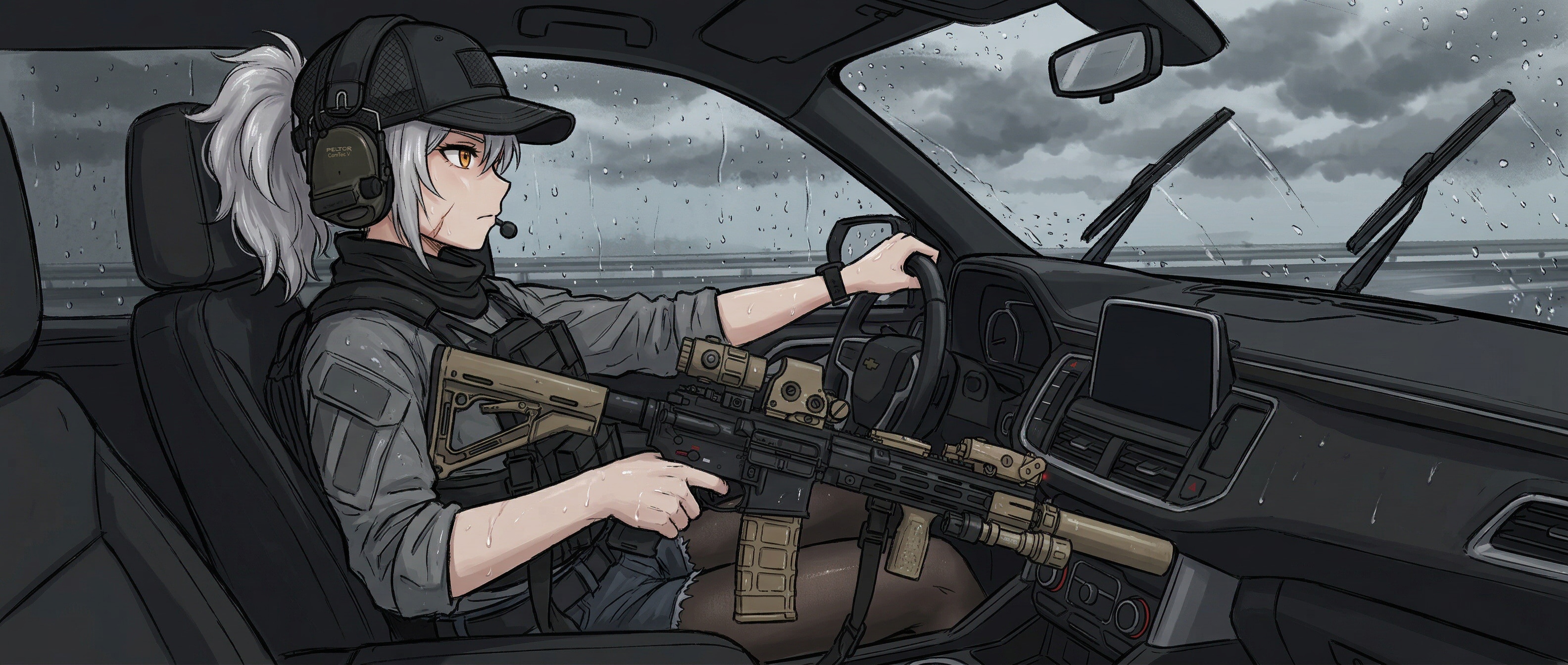 急遽のルート変更護送 | の人気AIイラスト・グラビア