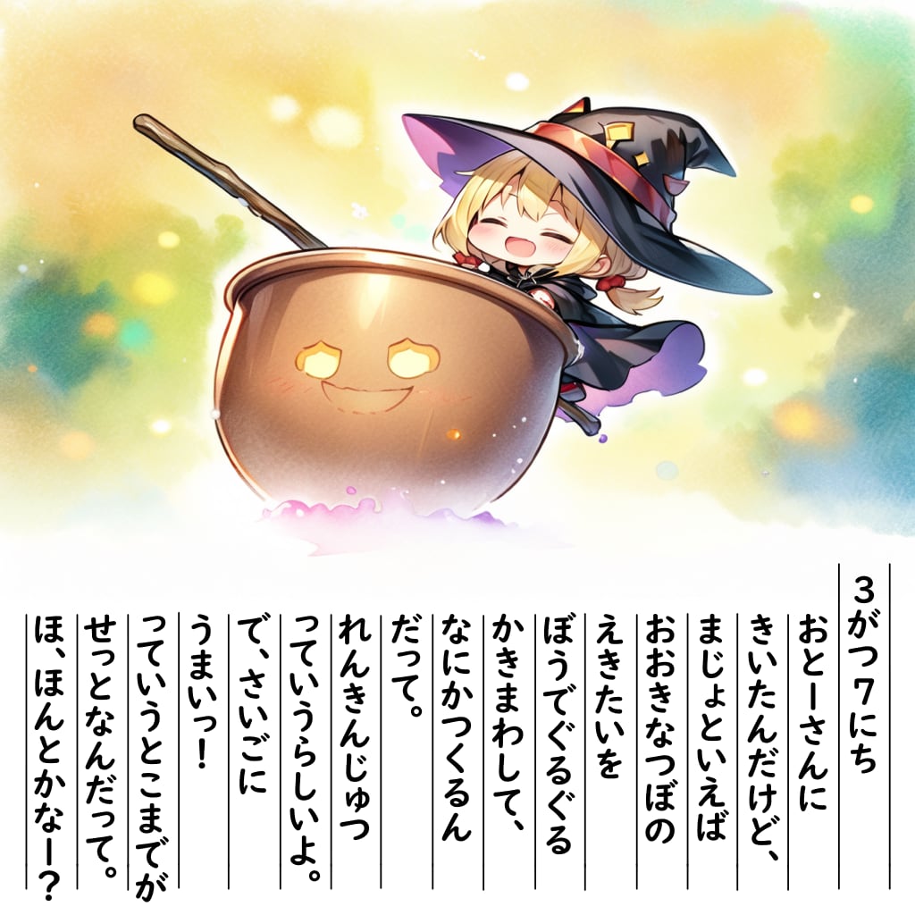 【絵日記】まつまつまつりかちゃん