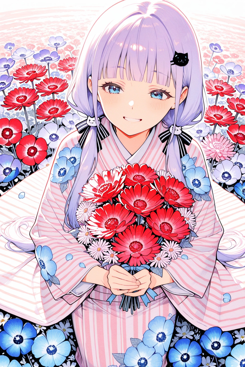 ちちぷいありがとうの紫髪ちゃん