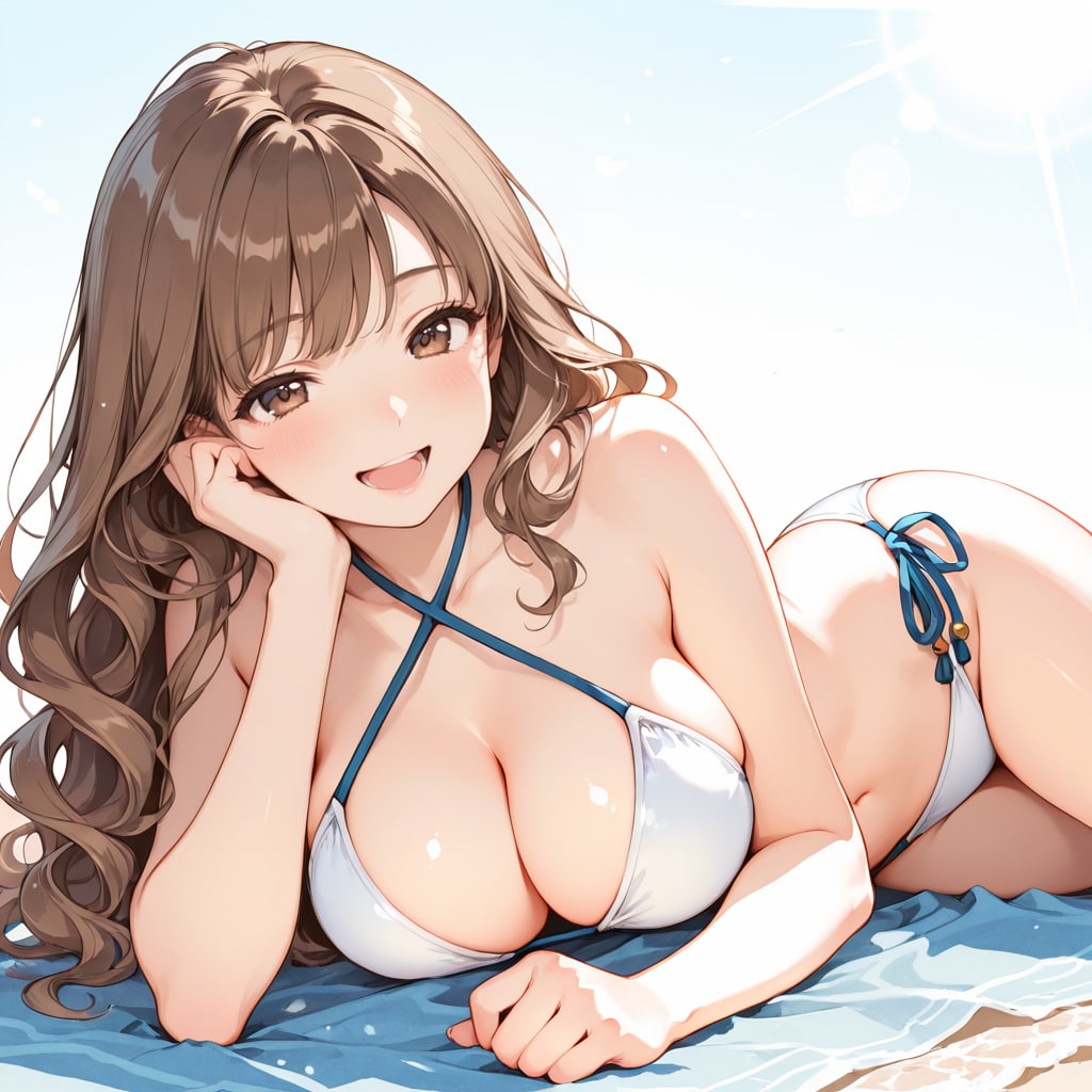 澪ちゃんビーチにて