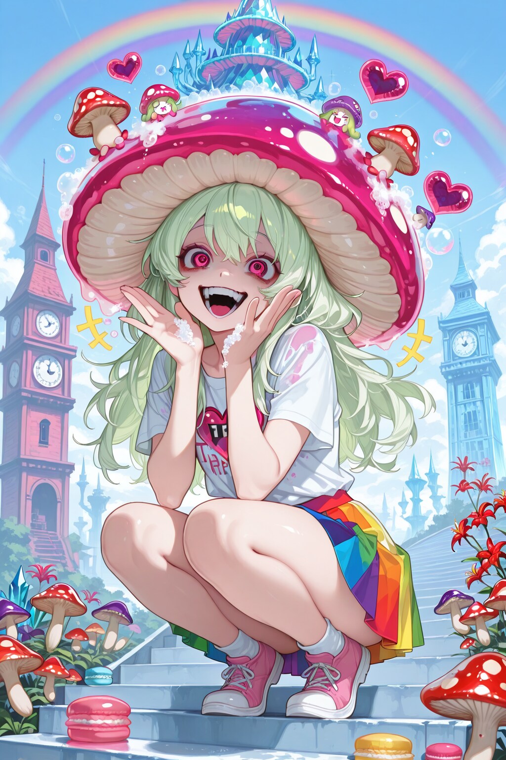 緑髪ちゃん