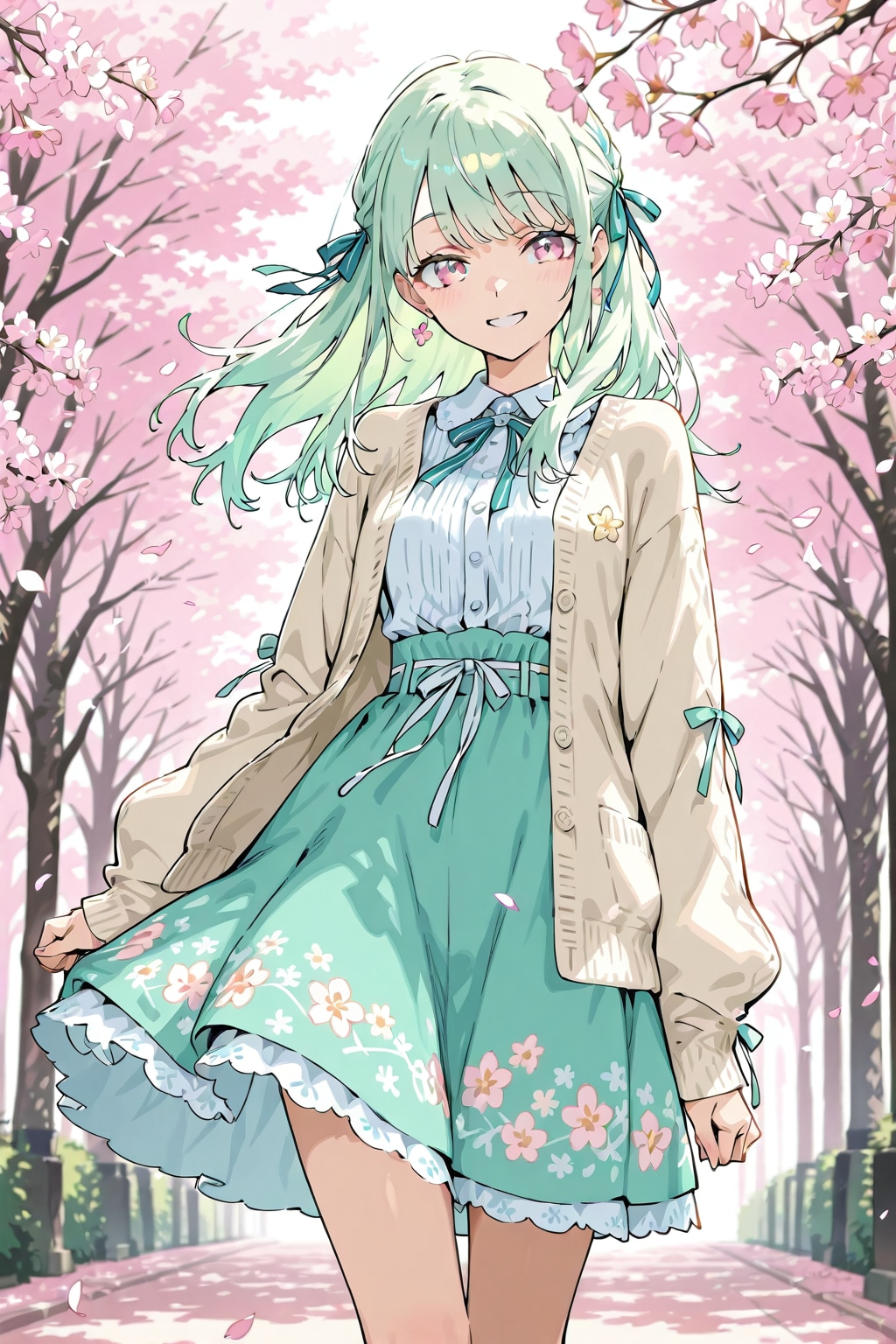 春色 | の人気AIイラスト・グラビア