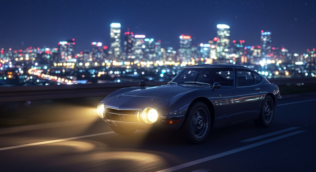 プロンプト借りて再現シリーズ　トヨタ2000GT編