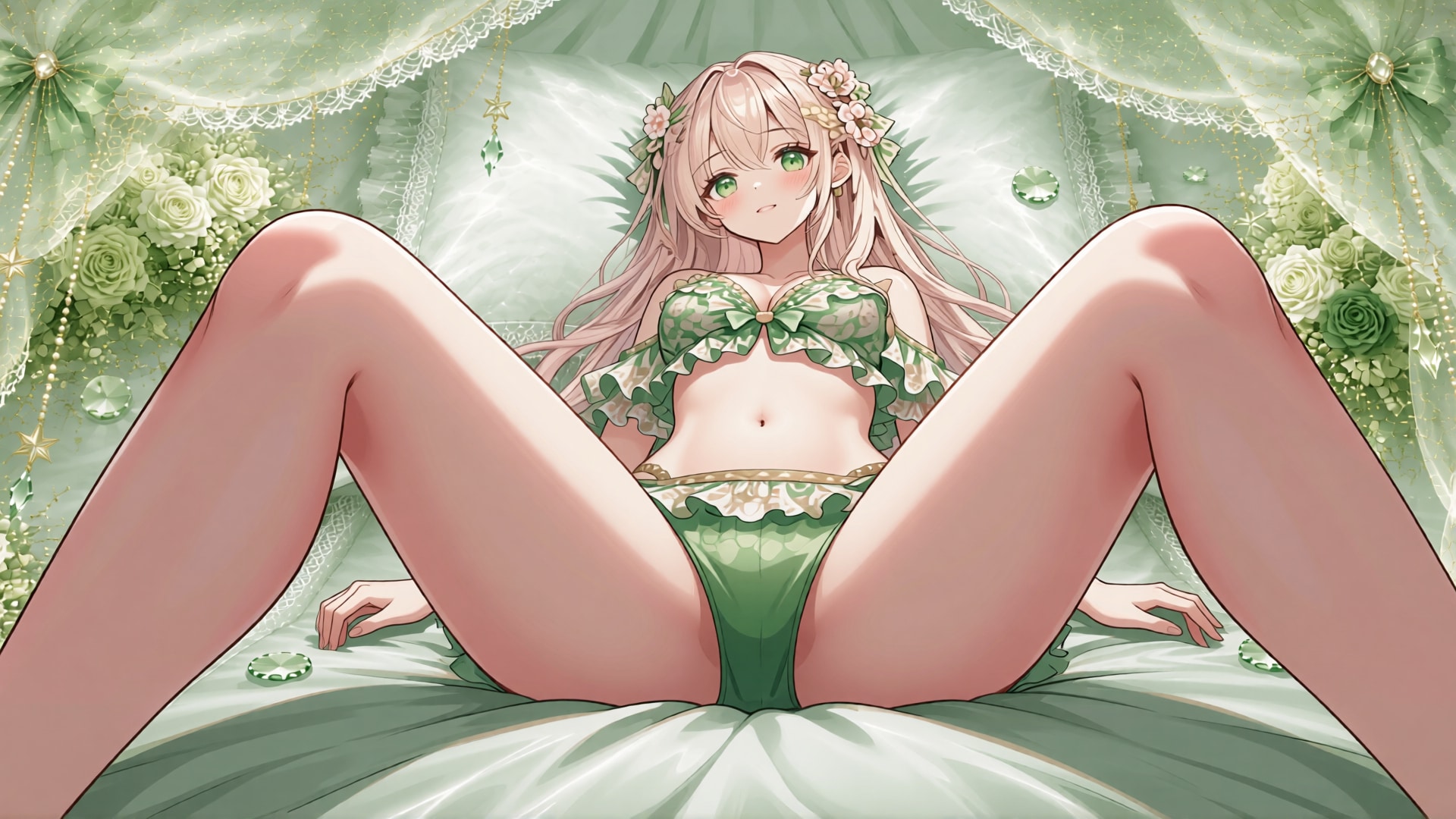 金髪少女と水着　その13-6