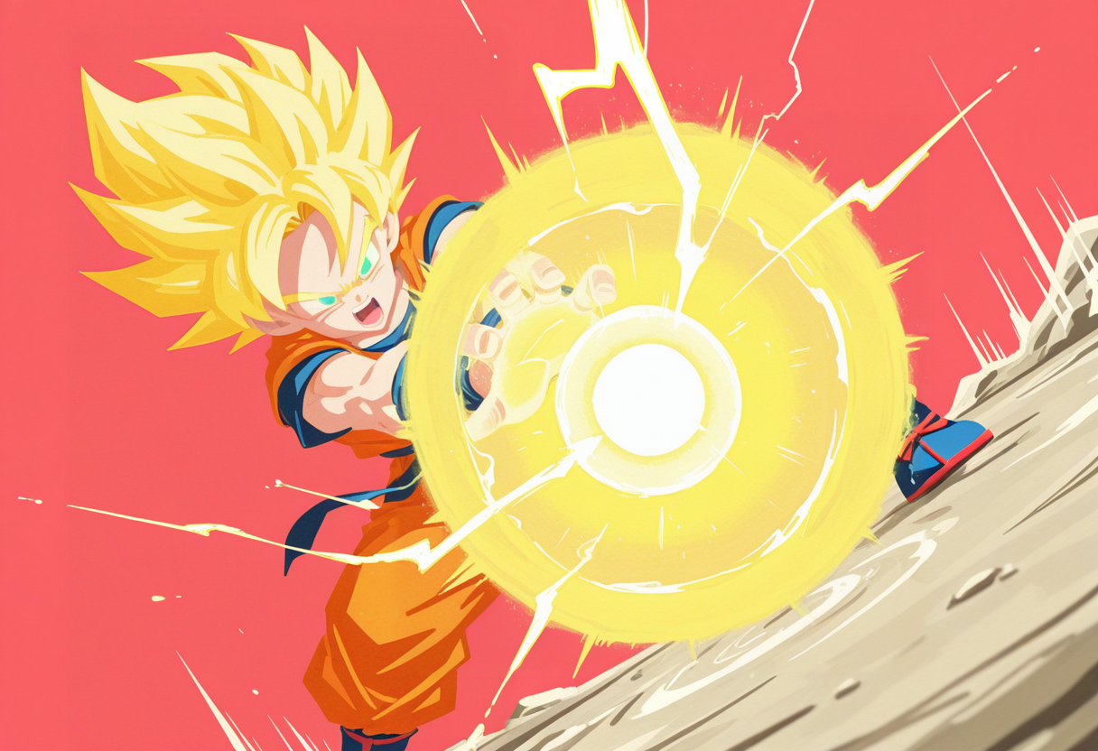 超かめはめ波	↓↙←→A | の人気AIイラスト・グラビア