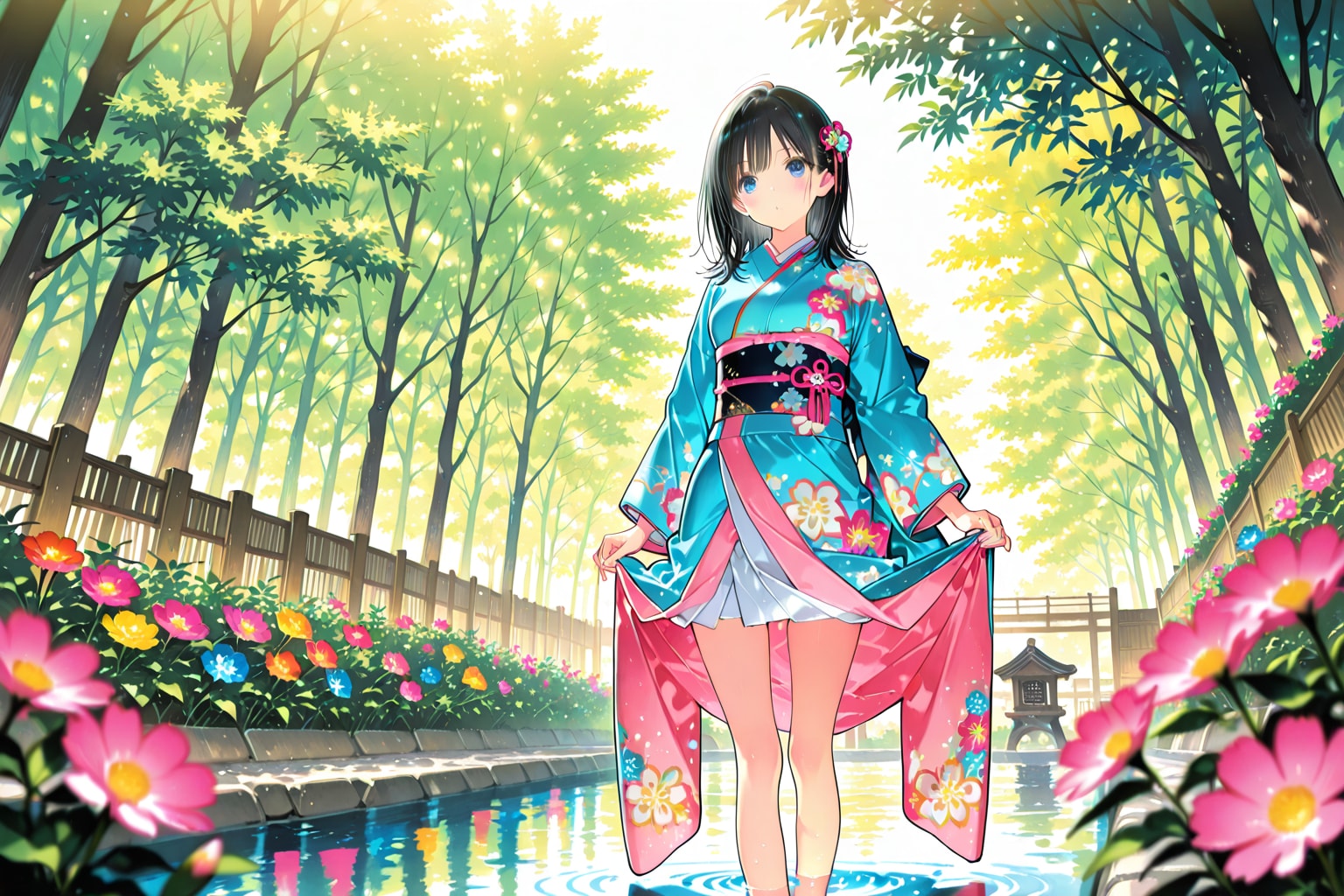 晴れ着(PHOENIX)(51) | の人気AIイラスト・グラビア